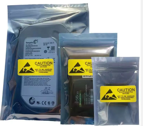 1000pcs Anti-Static Shielding Bags – 2x3 Inches (50x80mm) ESD Pouches